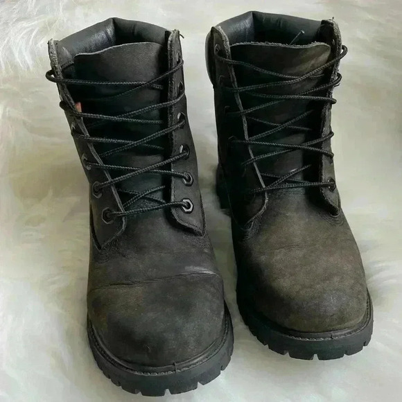 Timberland Black Ankle Boots - Picture 1 of 10